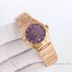 Swiss Grade 1 Replica Omega Constellation 29 Cal.8700 Rose Gold Purple Watches (6)_th.jpg
